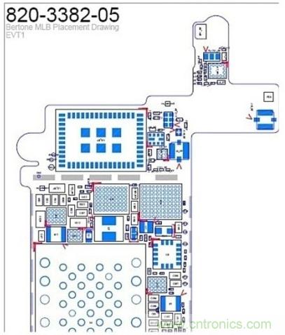 iPhone屏幕元件尺寸要變大？【附5S邏輯主版圖】