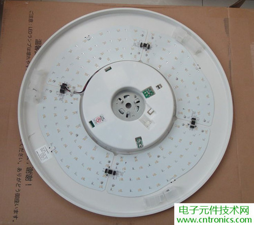 高端大氣上檔次！智能遙控調(diào)光LED吸頂燈拆解