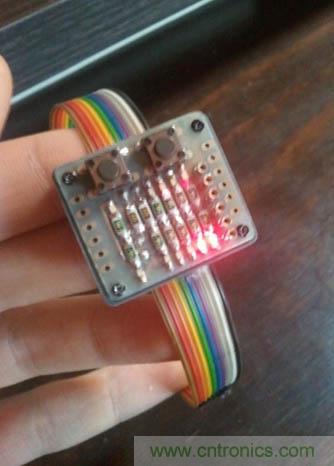 低調有內涵！別人看不懂的LED電子表DIY