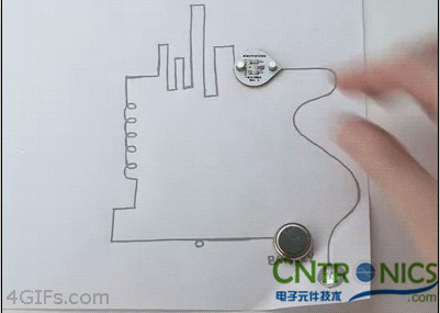 大開眼界，一支可以畫電路板的筆！