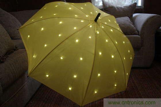創(chuàng)意DIY！送女朋友的絕妙禮物，LED星光傘！