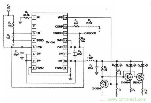 突破進展:LED驅動電路實現多通道設計