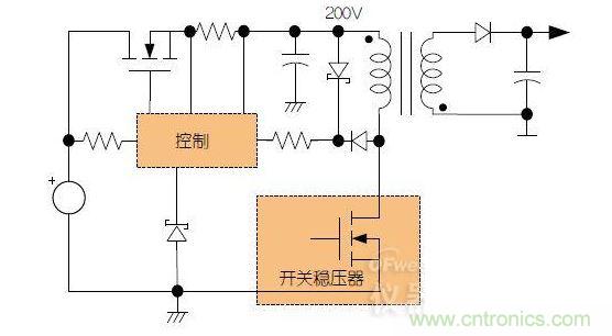 預穩(wěn)壓器簡化轉(zhuǎn)換器設(shè)計，能夠使用更小、更低成本的元器件