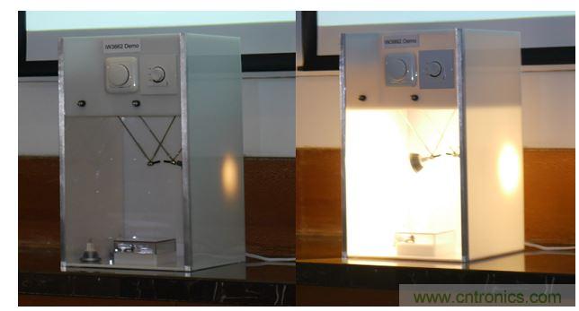 競爭對手MR16驅(qū)動產(chǎn)品與變壓器適配不好，導(dǎo)致不亮且閃爍嚴(yán)重