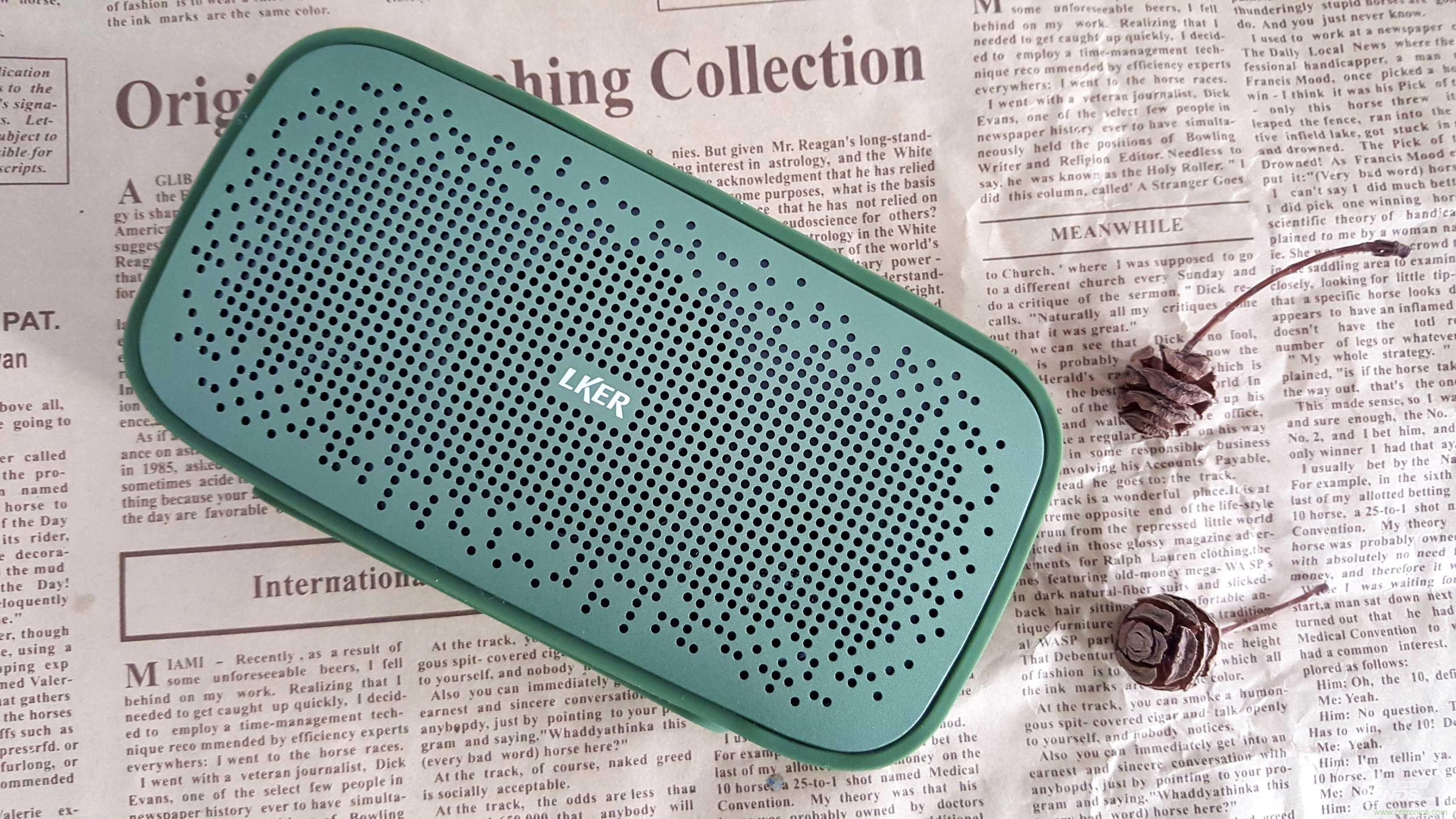 搞怪&ldquo;美人魚(yú)&rdquo;盡享靈克藍(lán)牙音箱的天籟之音！