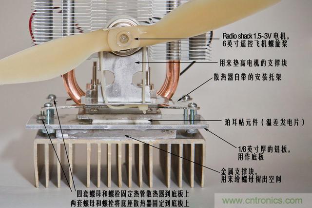 溫差發(fā)電機：不用電的&ldquo;智能&rdquo;風扇