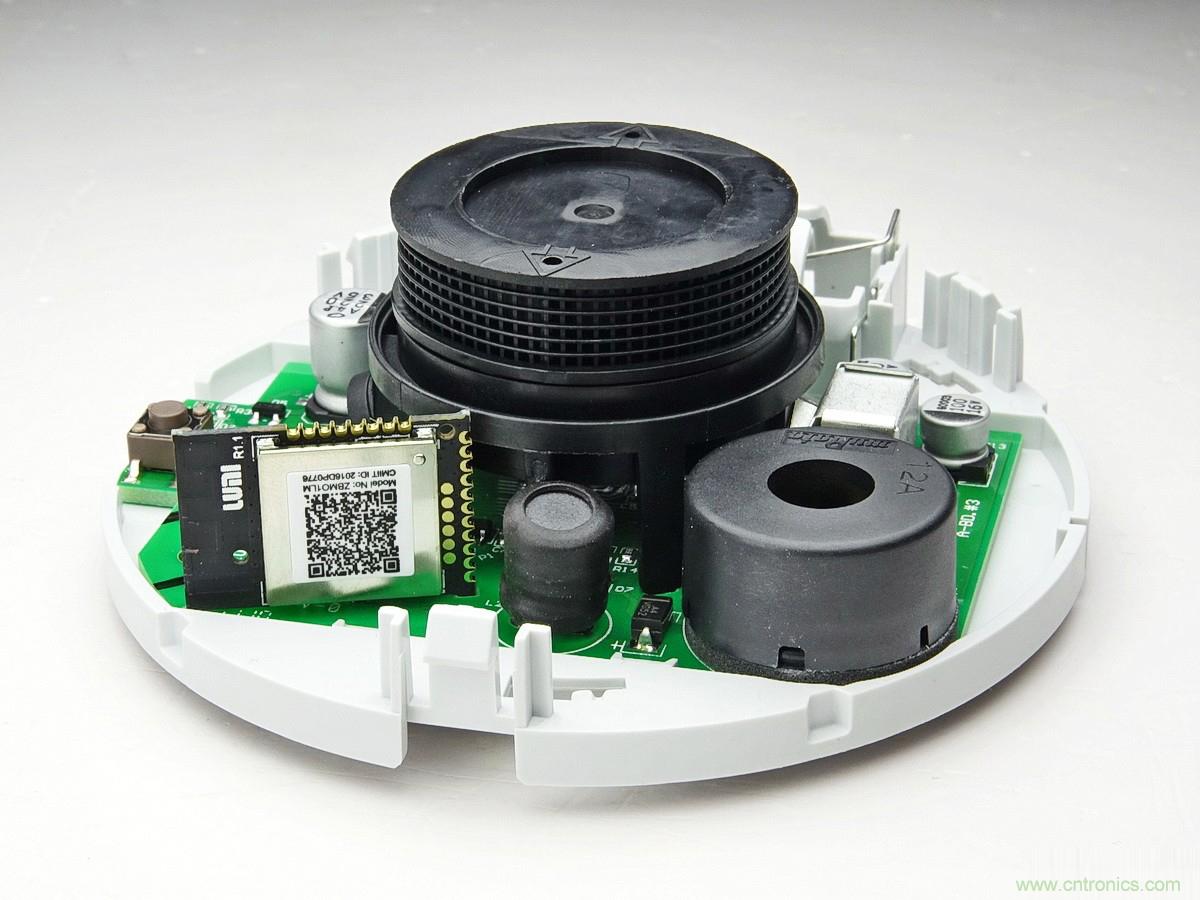 小米煙霧報(bào)警器拆解：一顆電池可用五年是如何做到的？