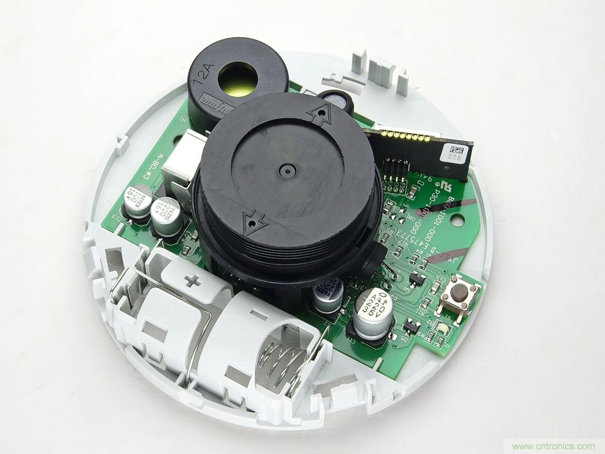 小米煙霧報(bào)警器拆解：一顆電池可用五年是如何做到的？