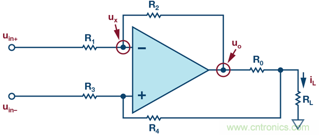 高精度、快速建立的大電流源