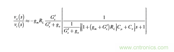 解讀三極管放大器之米勒效應(yīng) 解讀三極管放大器之米勒效應(yīng)