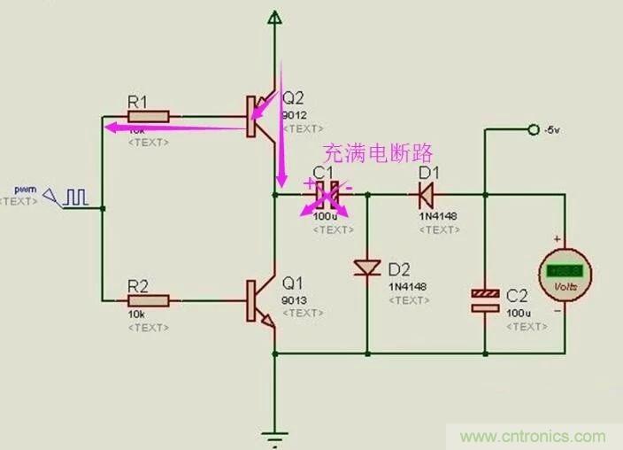 負(fù)壓是怎么產(chǎn)生的？附電路詳細(xì)分析