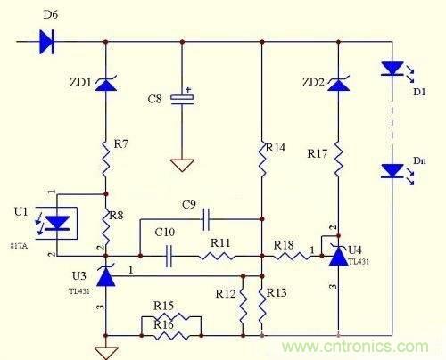 LED驅動電源：3個電路巧妙利用TL431來恒流！