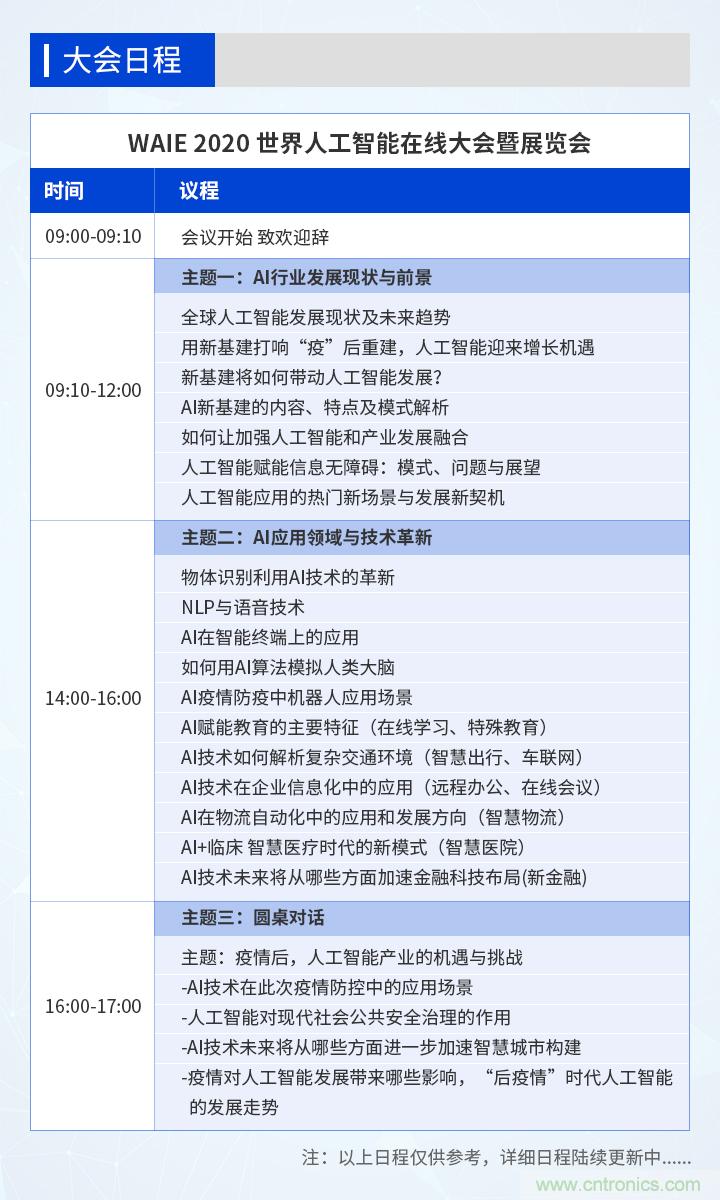 燃AI引擎，WAIE 2020世界人工智能大會震撼來襲！