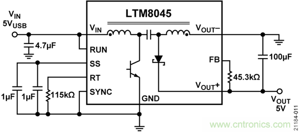 USB供電、915MHz ISM無線電頻段、具有過溫管理功能的1W功率放大器