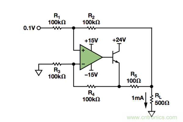 如何最大程度減少接地負載電流源誤差？
