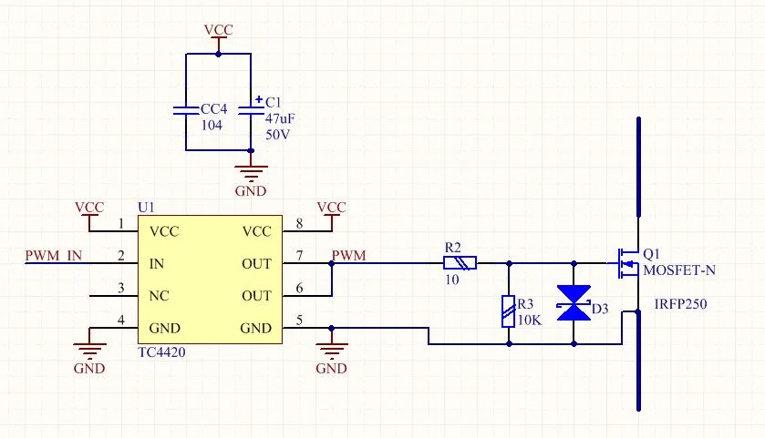 MOS管驅動電路設計，如何讓MOS管快速開啟和關閉？