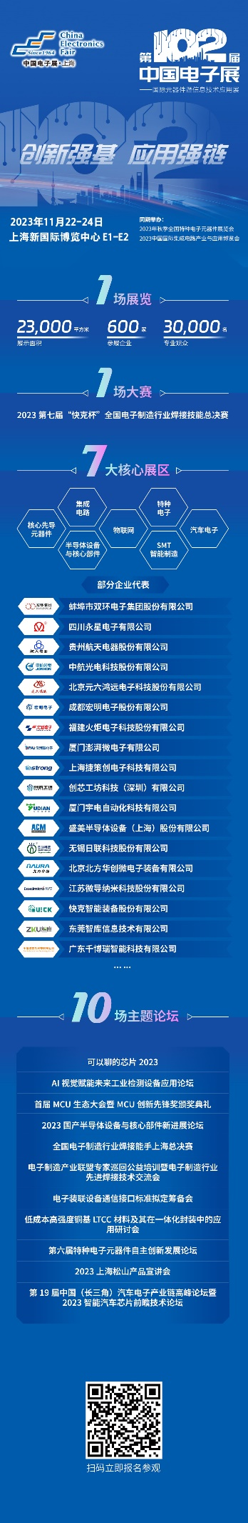 開幕倒計(jì)時(shí)|第102屆中國(guó)電子展11月22日將盛大開幕